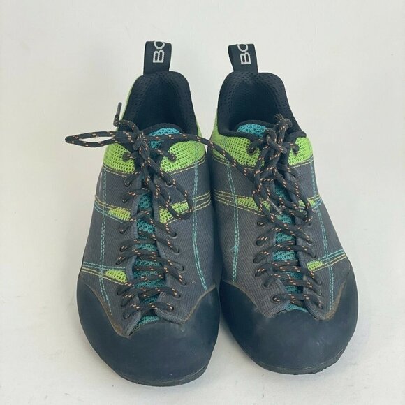 Boreal Mens Flyers Approach Hiking Climbing Shoes Gray Green Sz 6 Low Top Zenith main image 6